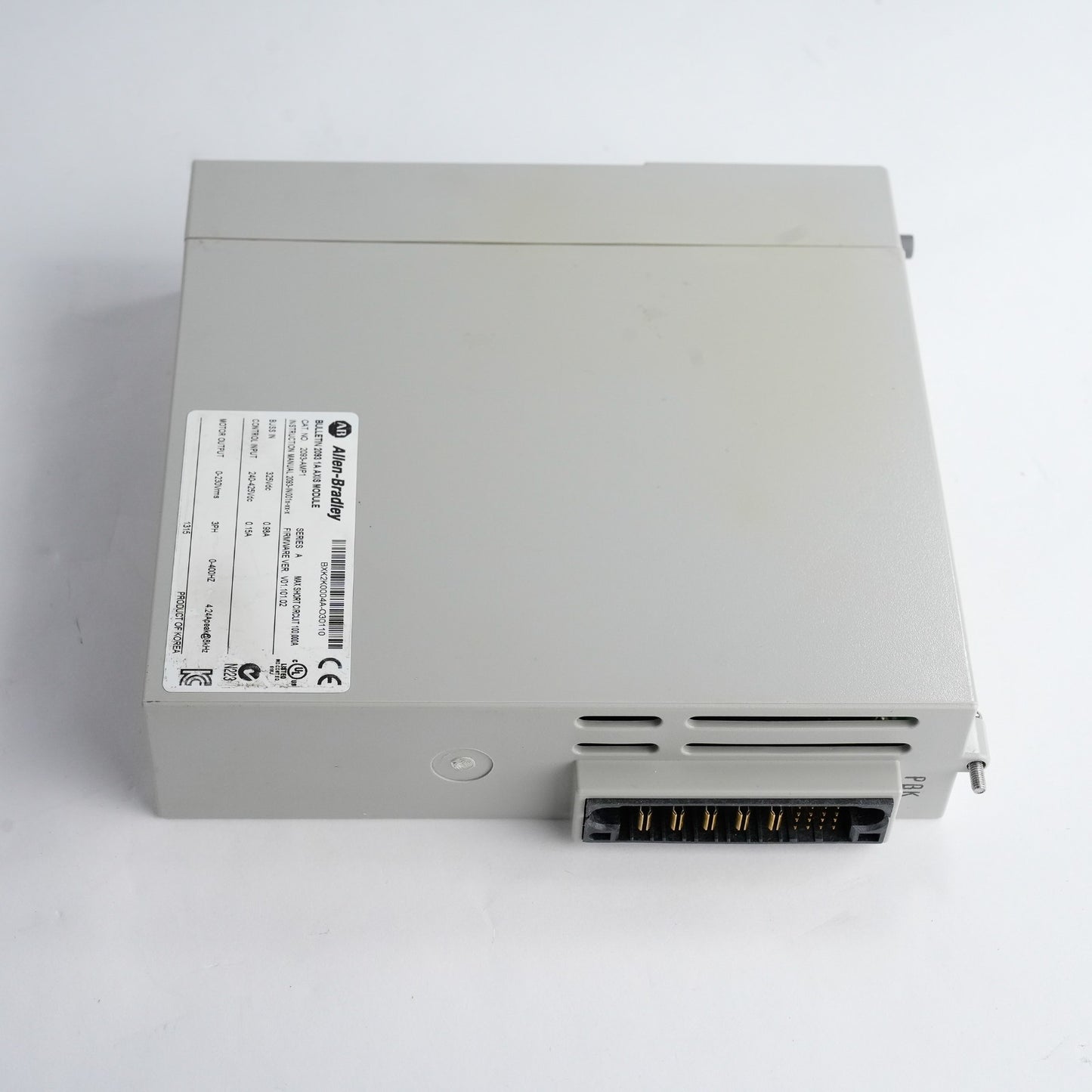 Allen Bradley 2093-AMP1 /A Kinetix 2000 1A Bulletin 2093 Axis Module 2093AMP1