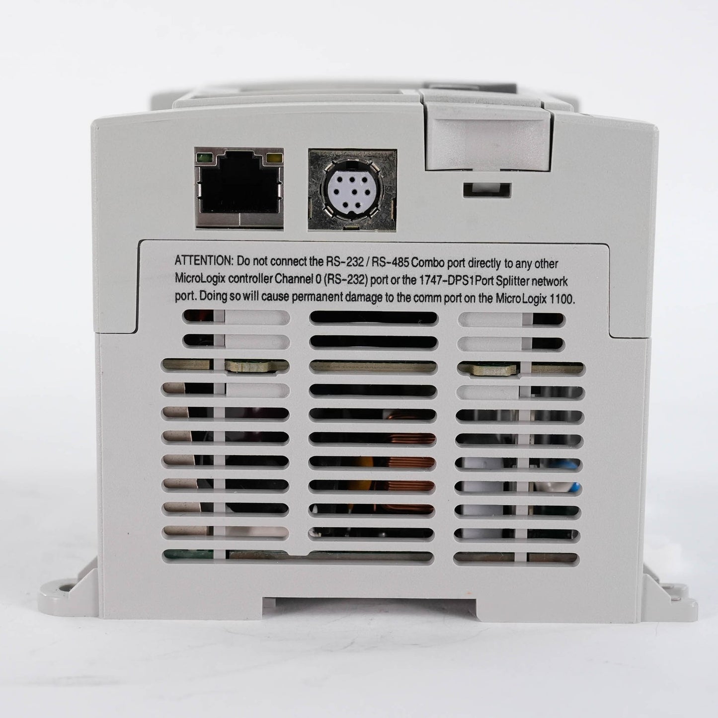 Allen Bradley 1763-L16AWA Ser B MicroLogix 1100 PLC 120/240V AC 1763L16AWA