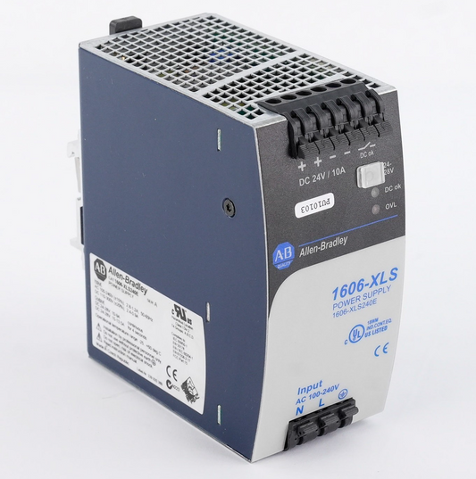 Allen Bradley 1606-XLS240E /A Power Supply 100-240V 50-60Hz 1606XLS240E