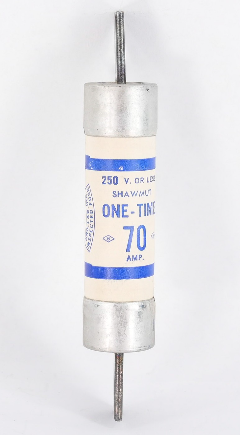Gould Shawmut OT70 One-Time Fuse 70 Amp 250V