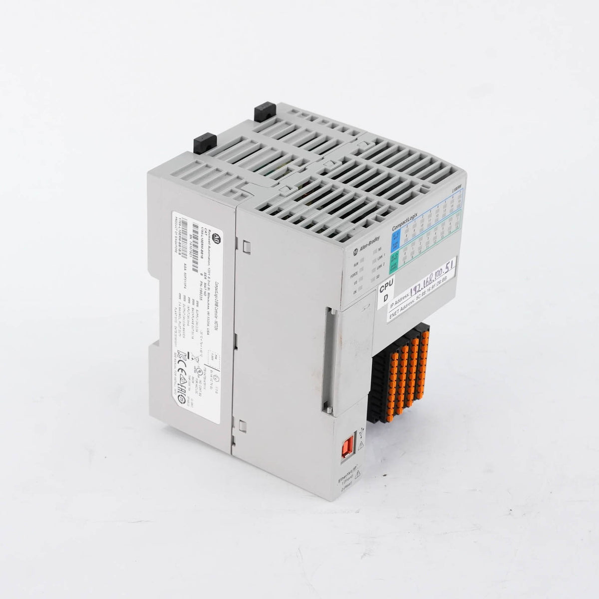 Allen Bradley 1769-L18ERM-BB1B Ser B CompactLogix 0.5MB