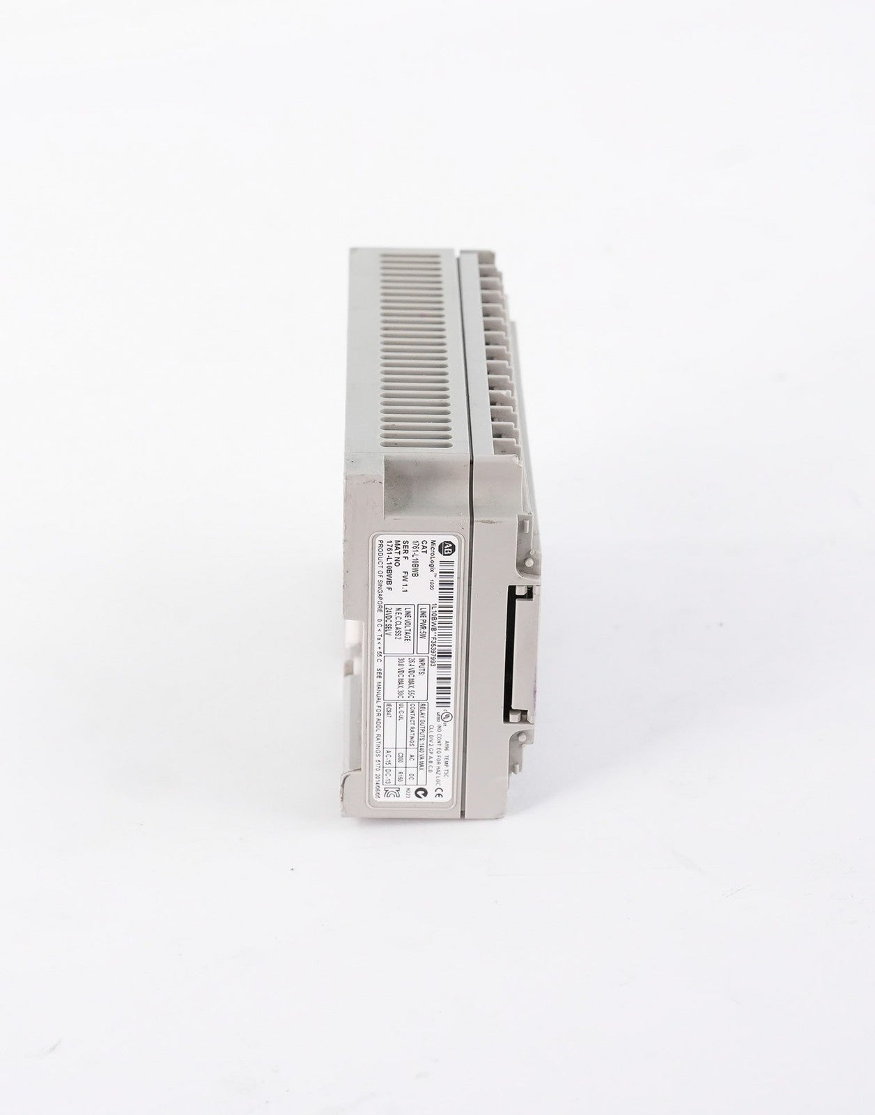 Allen Bradley 1761-L10BWB /F FW 1.1 MicroLogix 1000 PLC Controller 1761L10BWB