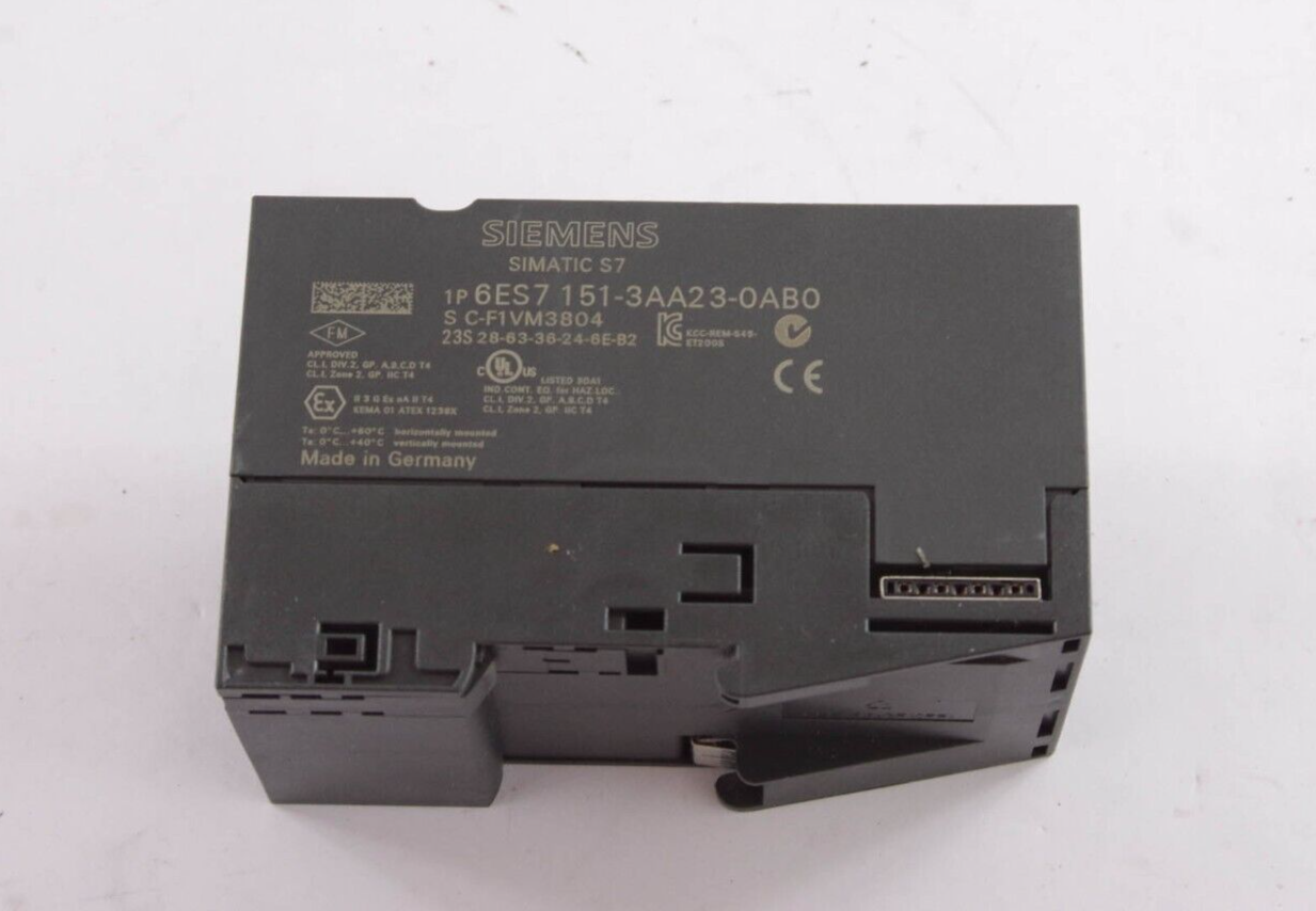 Siemens 6ES7 151-3AA23-0AB0 / 6ES71513AA230AB0 SIMATIC S7 C-F1VM3840