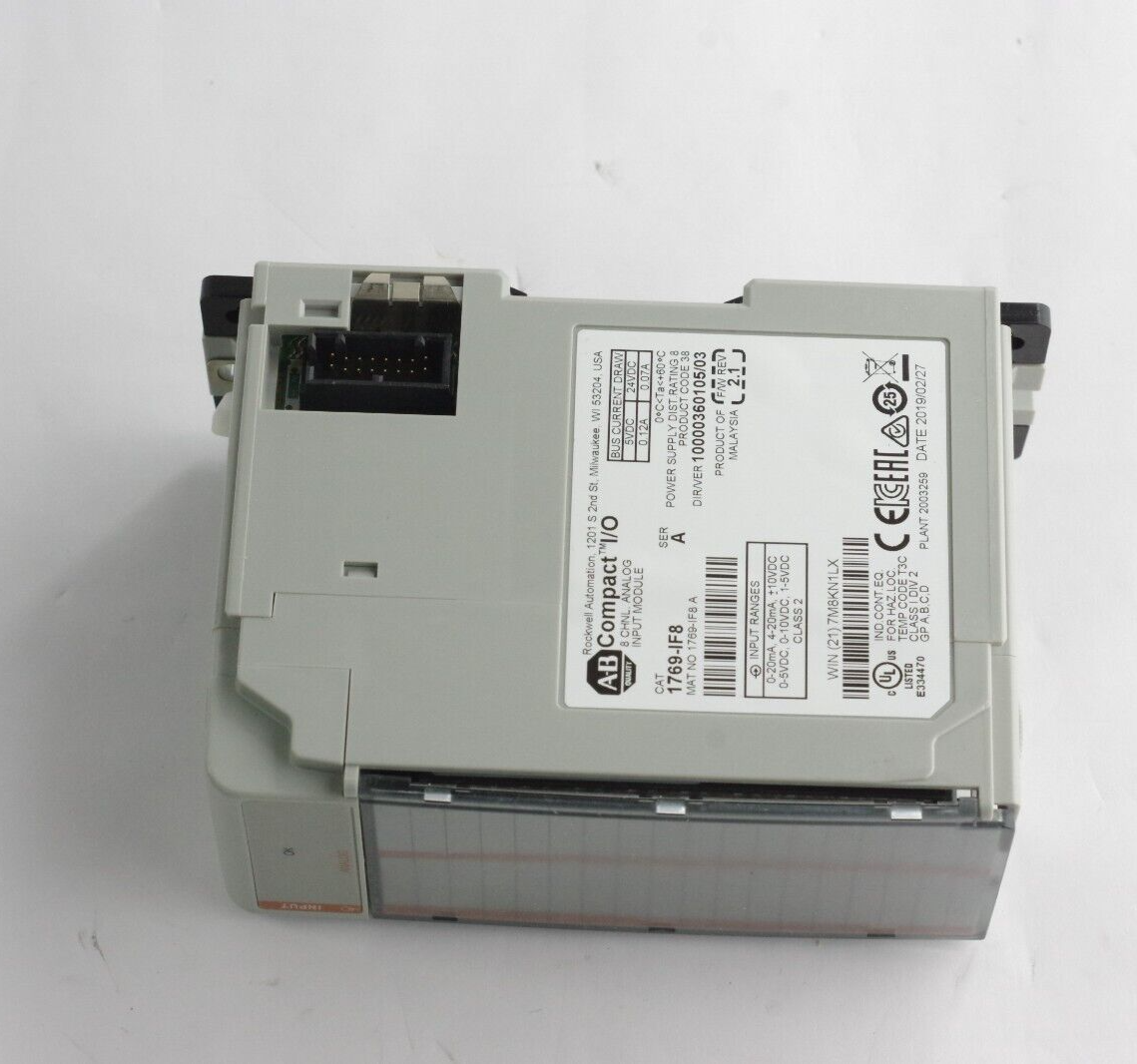 Allen Bradley 1769-IF8 /A CompactLogix 8 Pt Analog Input Module - No Box