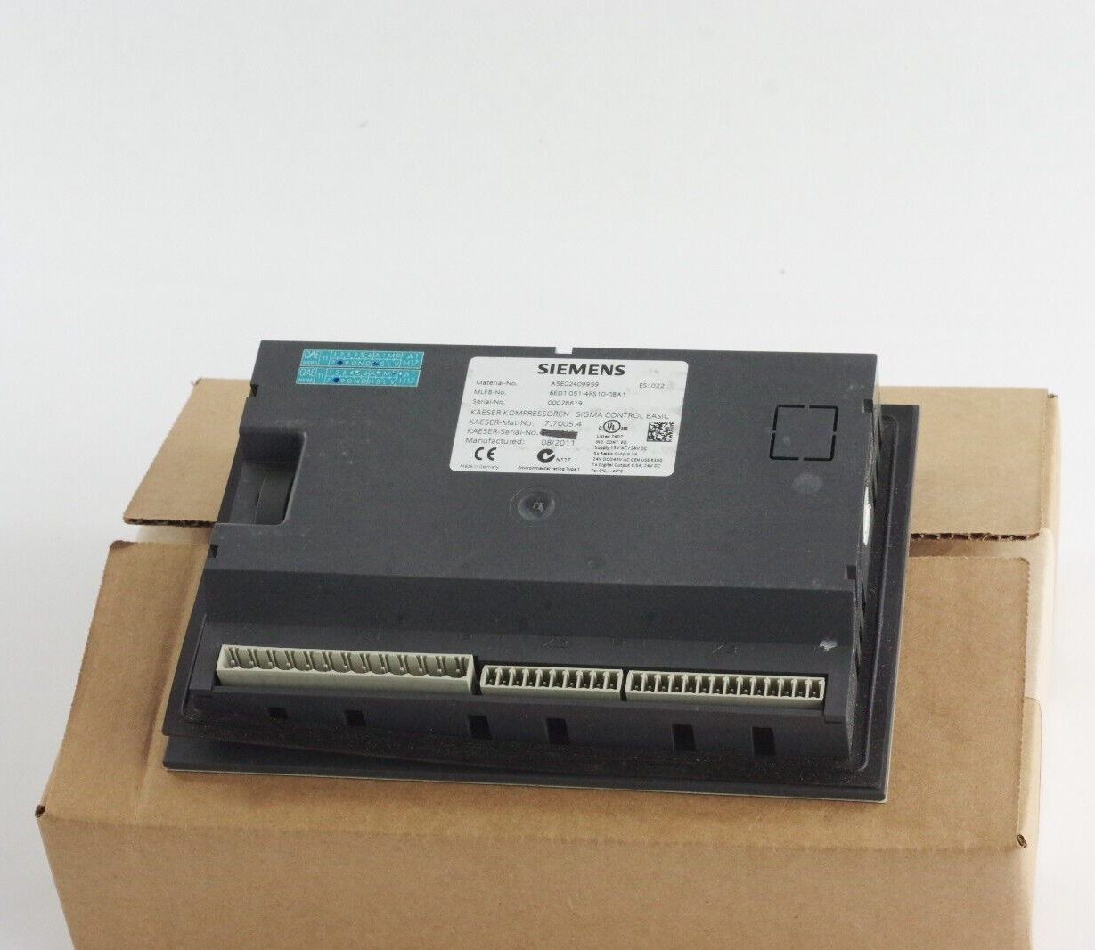 Siemens Kaeser Sigma Control 6ED1051-4RS10-0BA1 6ED1 051-4RS10-0BA1 A5E02409959