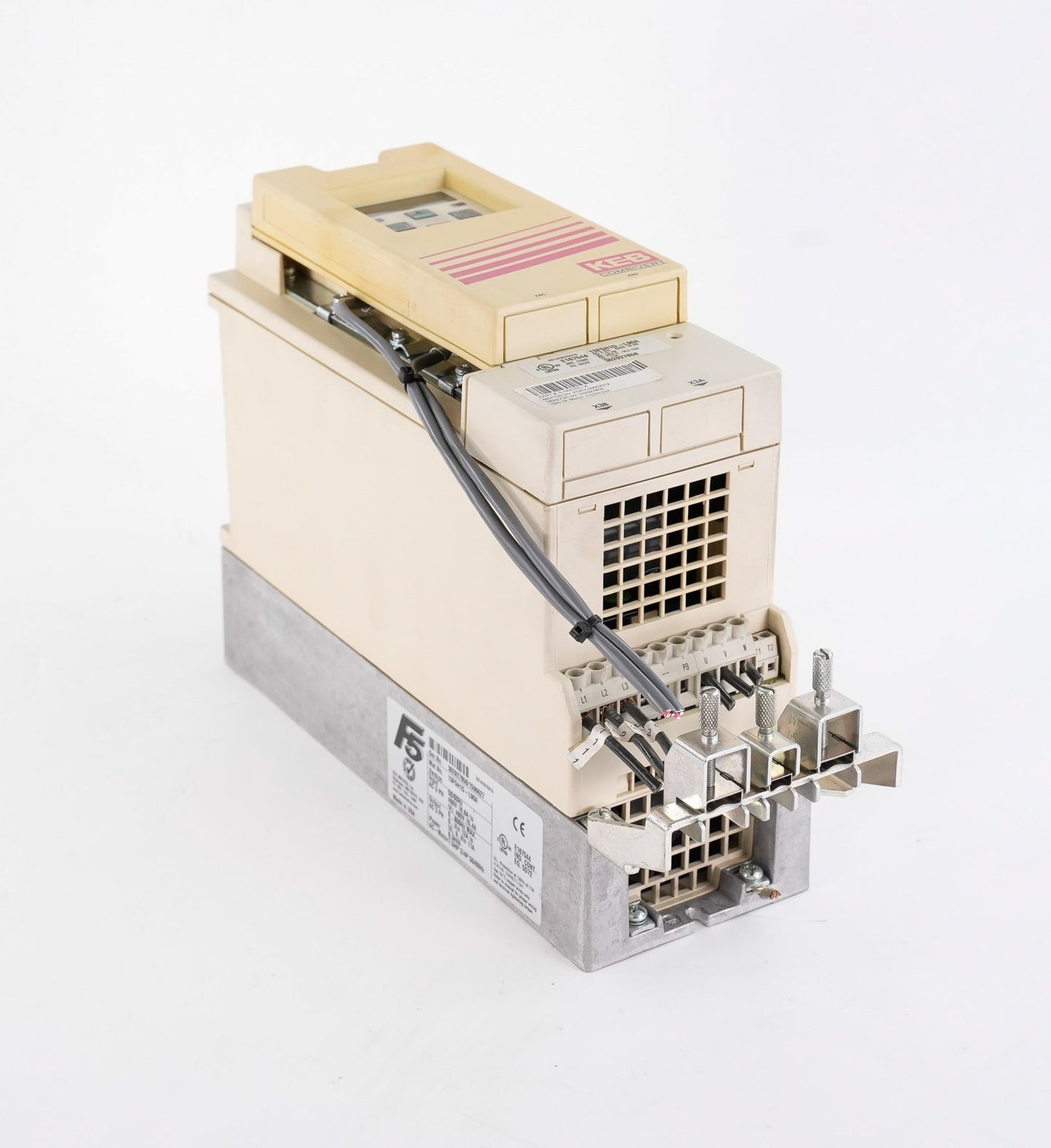 KEB Combivert 13.F5.H1D-L90A AC Drive 460V 3-Phase 7.5hp 13F5H1D-L90A