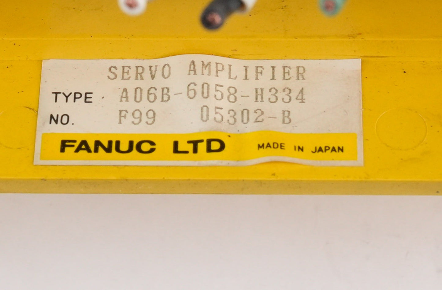 FANUC A06B-6058-H334 Servo Amplifier A06B6058H334