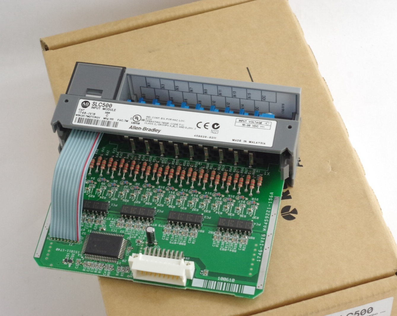 Allen Bradley 1746-IV16 /C SLC 500 Input Module 459020-0211 - Open Box