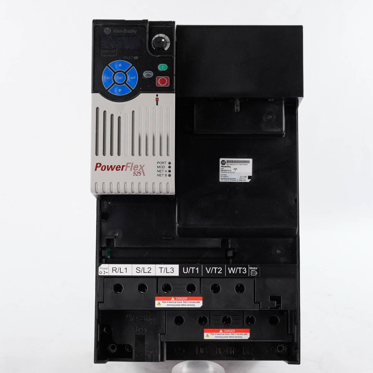 Allen Bradley 25B-D037N114 PowerFlex 525 AC Drive 480V 3PH 25HP 18.5kW 37A NEMA