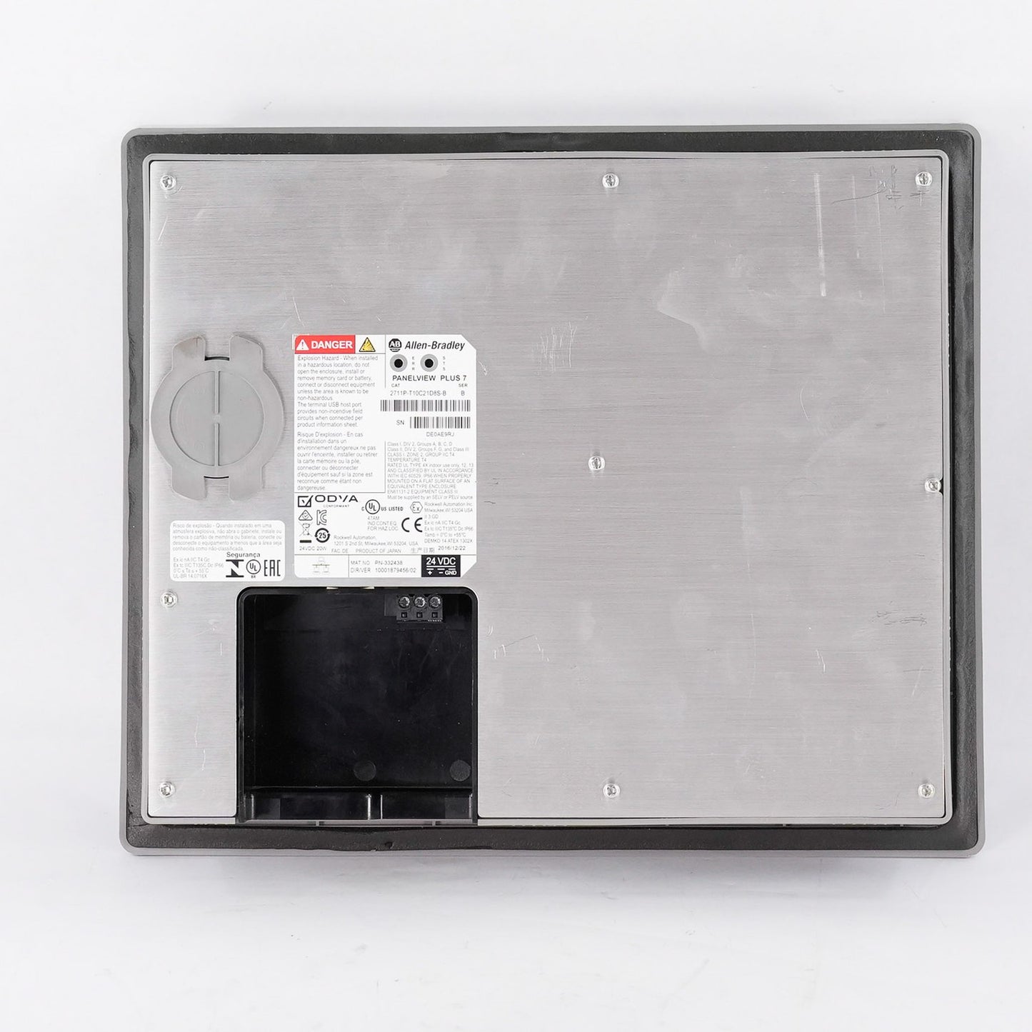 Allen Bradley 2711P-T10C21D8S /B PanelView Plus 7 HMI Display 2711PT10C21D8S