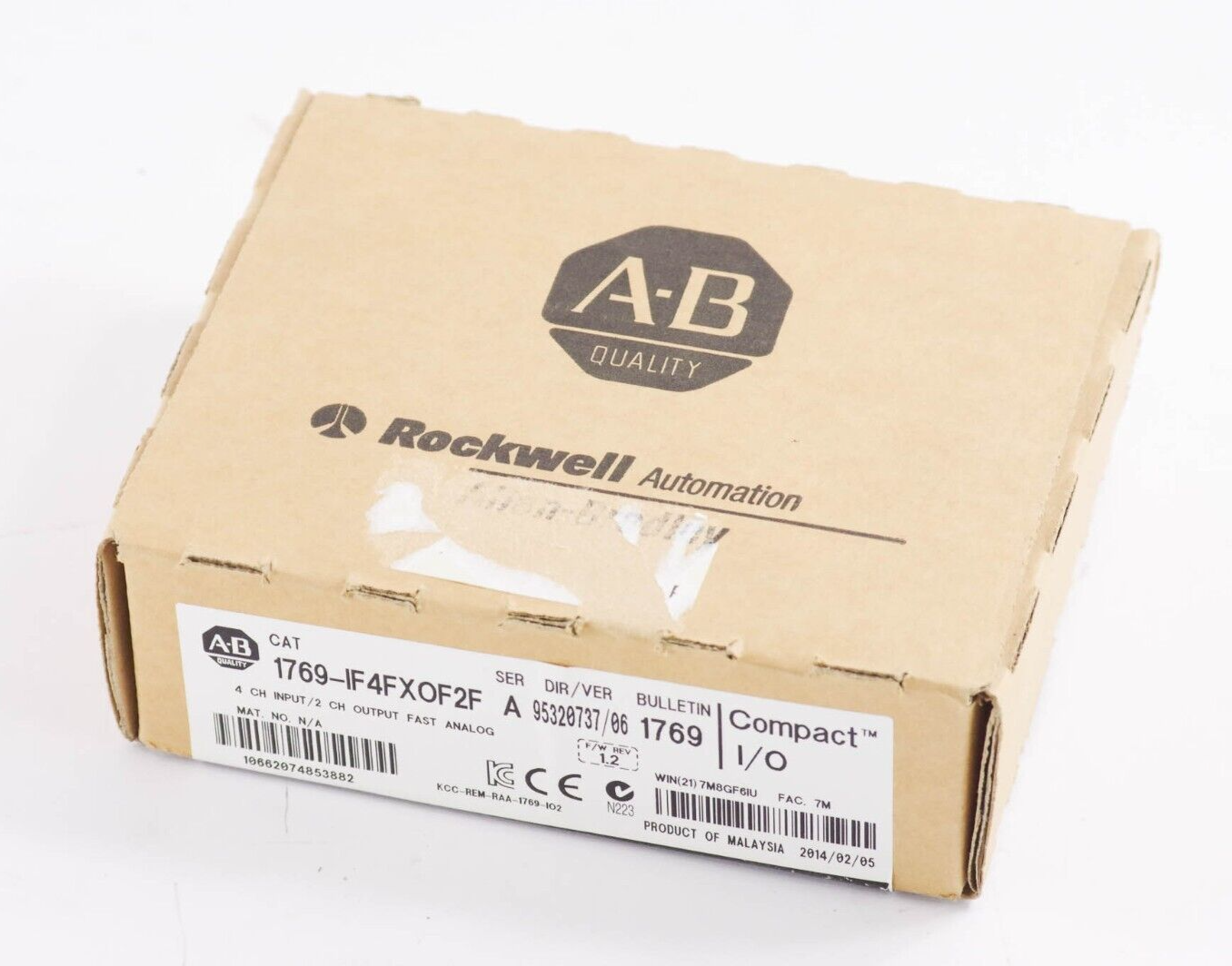 Allen Bradley 1769-IF4FXOF2F / 1769IF4FXOF2F Ser A Compact I/O