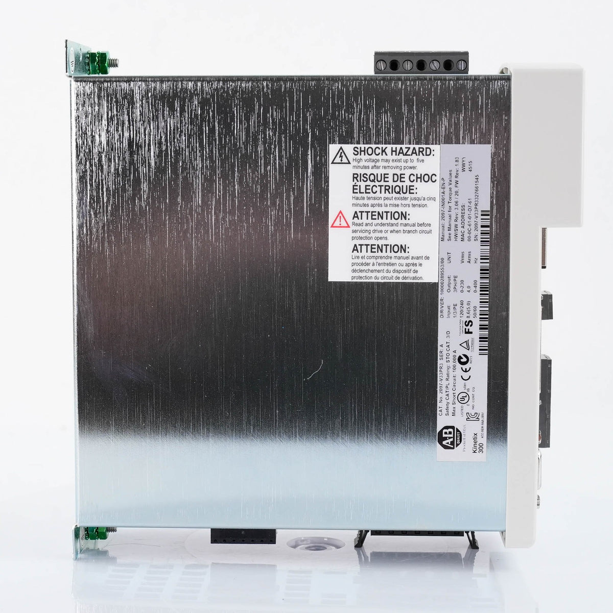 Allen Bradley 2097-V33PR3 Ser A Kinetix 300 Servo Drive 240V 1PH/3PH - No Box
