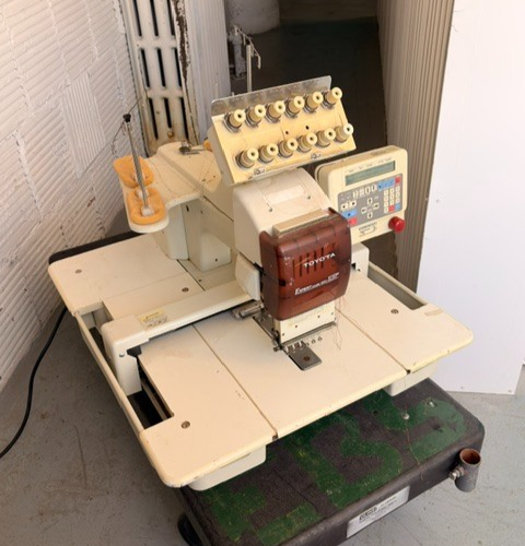Toyota Expert 820 ESP Commercial Single-Head Embroidery Machine