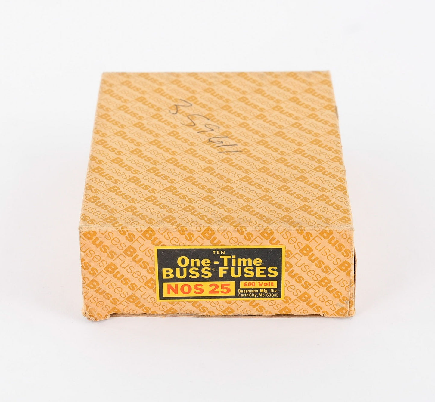 Bussmann Buss NOS 25 One-time Fuse 25A 600V - Open Box