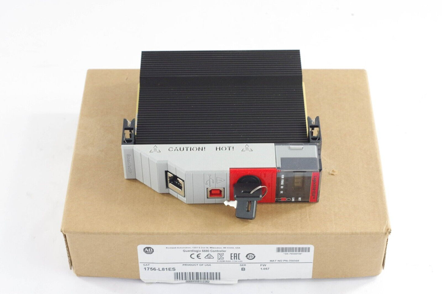 Allen Bradley 1756-L81ES /B GuardLogix5580 Processor - Open Box