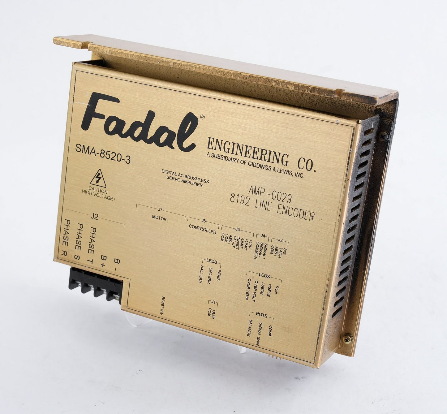 Fadal AMP-0029 SMA-8520-3 Brushless Servo Amplifier Drive AMP0029 SMA85203