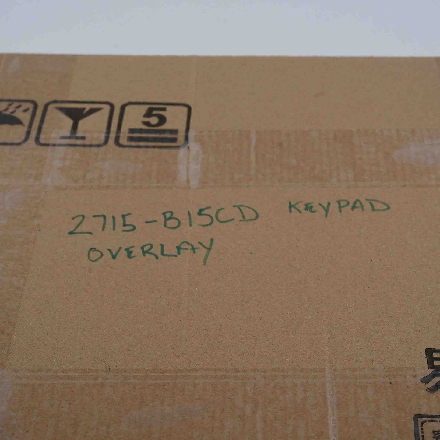 Allen Bradley 2715-B15CD PanelView 5500 Keypad Overlay 2715B15CD (Overlay Only)