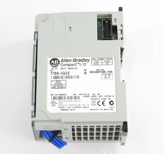 Allen-Bradley 1769-IQ32 SER A F/W REV 3.1 Compact I/O 32 PT. Input Module