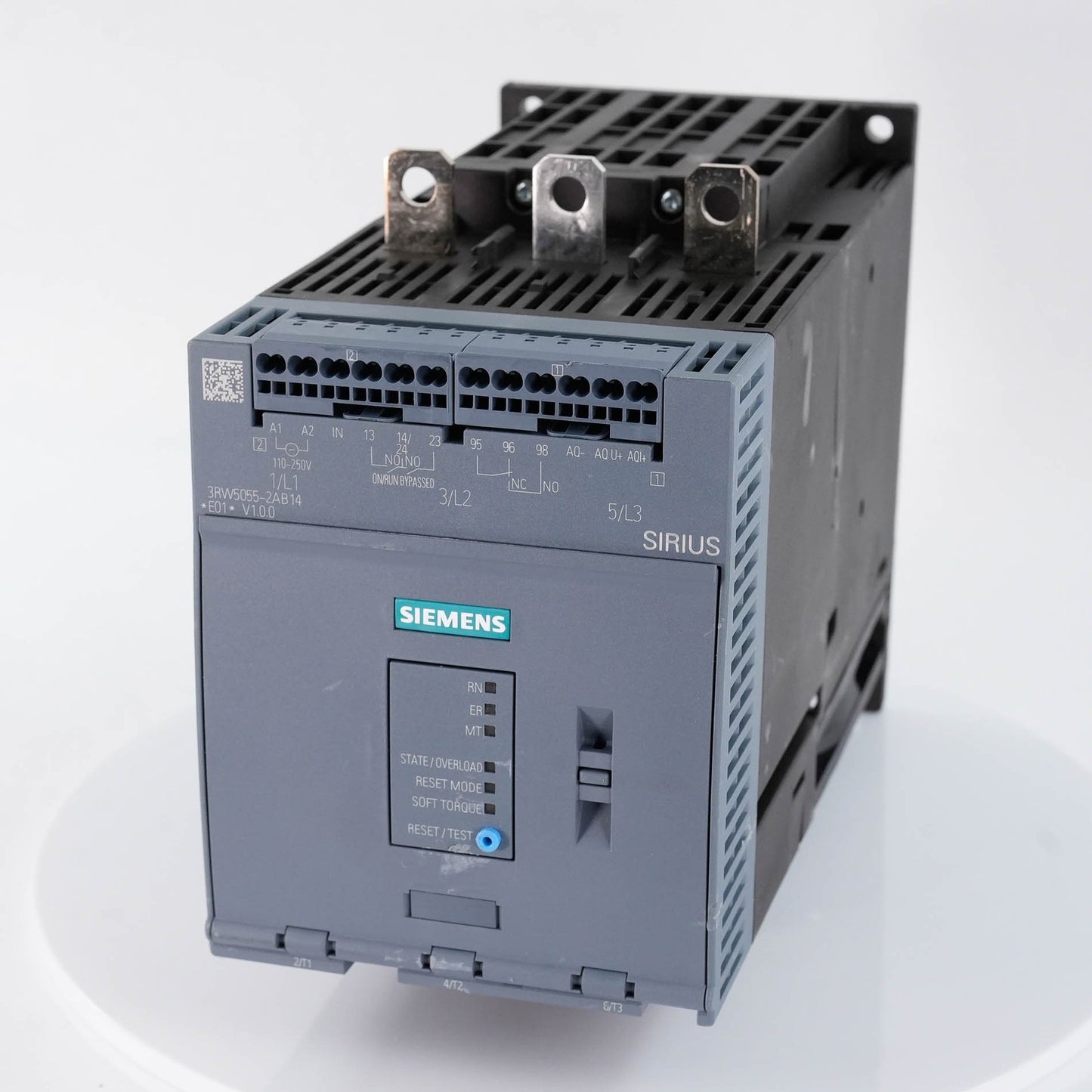Siemens 3RW5055-2AB14 Sirius AC Semiconductor Soft Motor Starter 143A 200-480V