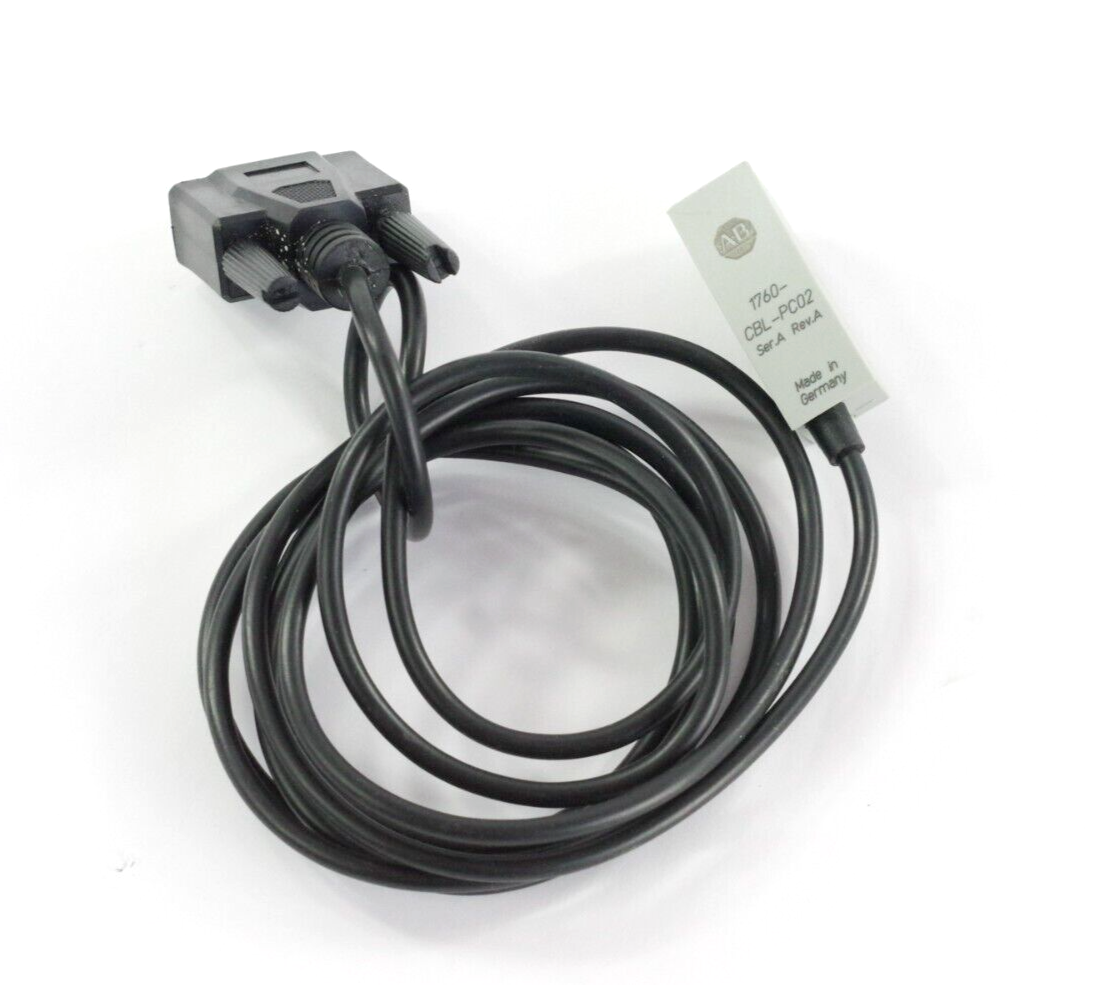 Allen Bradley 1760-CBL-PC02 Ser A Rev A Pico Controller Programming Cable