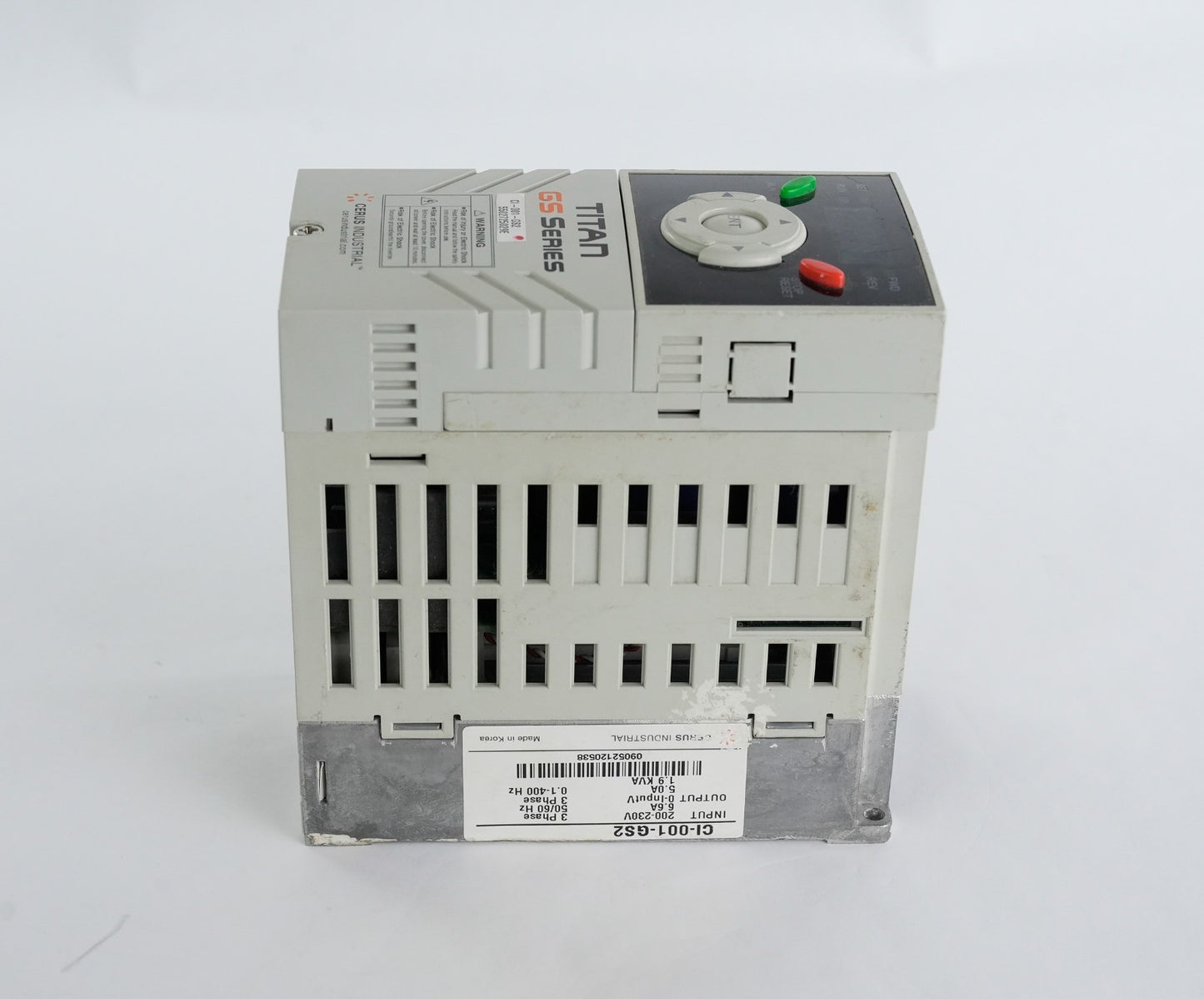 TITAN GS Series CI-001-G2 Cerus Industrial 3-Phase 6.6A Frequency Drive