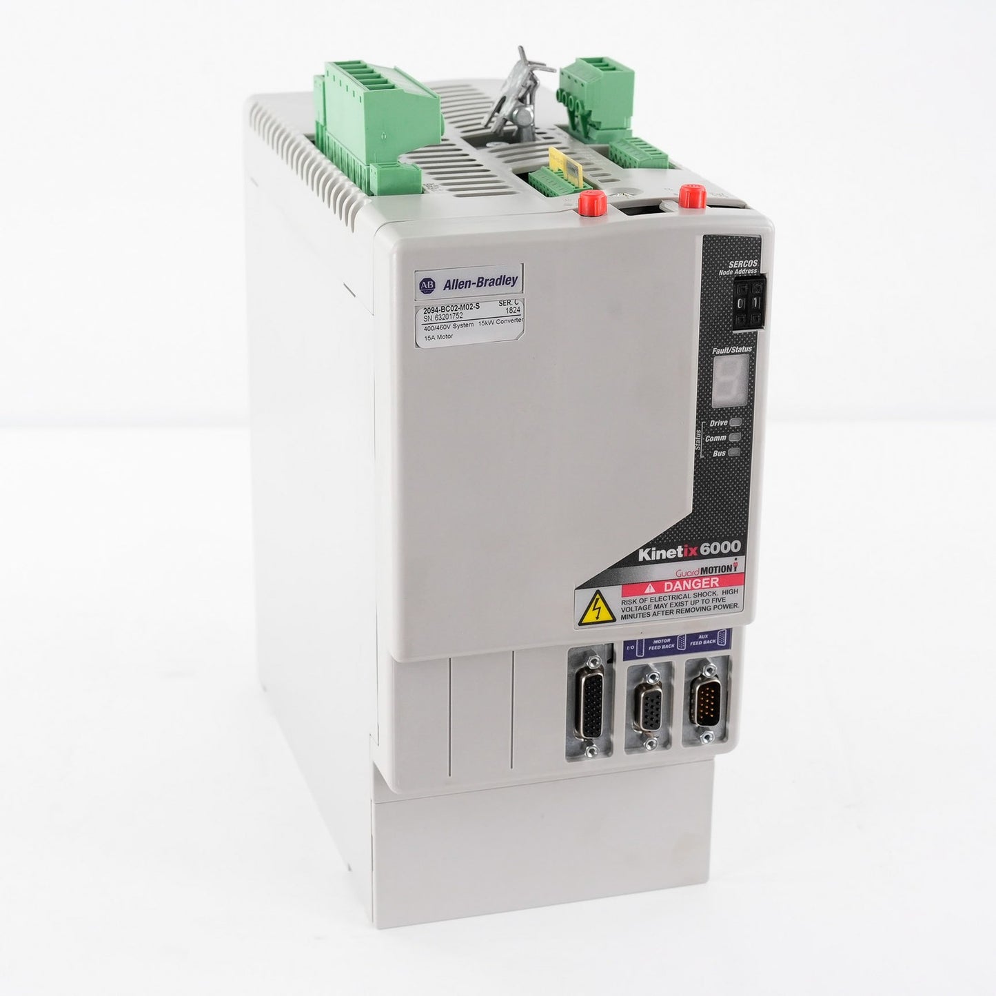 Allen Bradley 2094-BC02-M02-S /C Kinetix 6000 15kW / 15A Integrated Axis Module