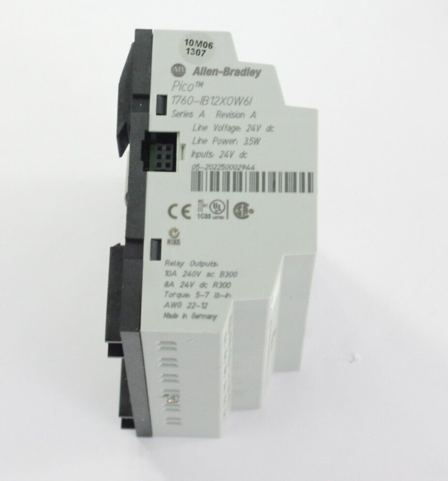 Allen Bradley 1760-IB12X0W6I Ser A Rev A Control Module Pico - No Box