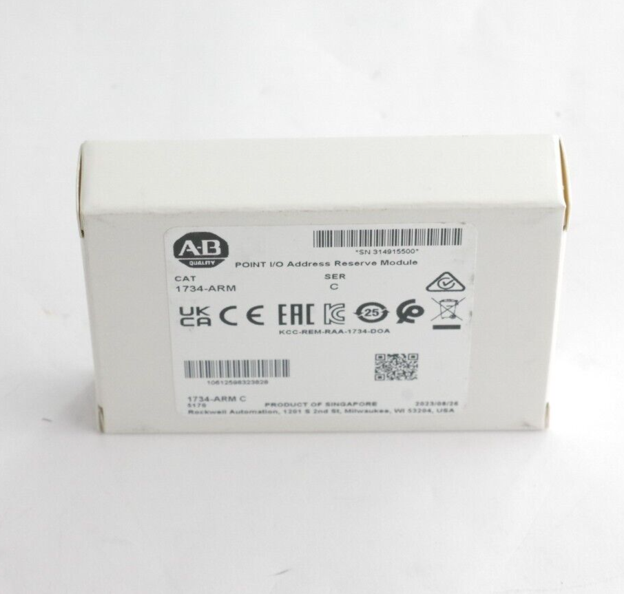 Allen Bradley 1734-ARM /C Point I/O Address Reserve Module - Sealed Surplus