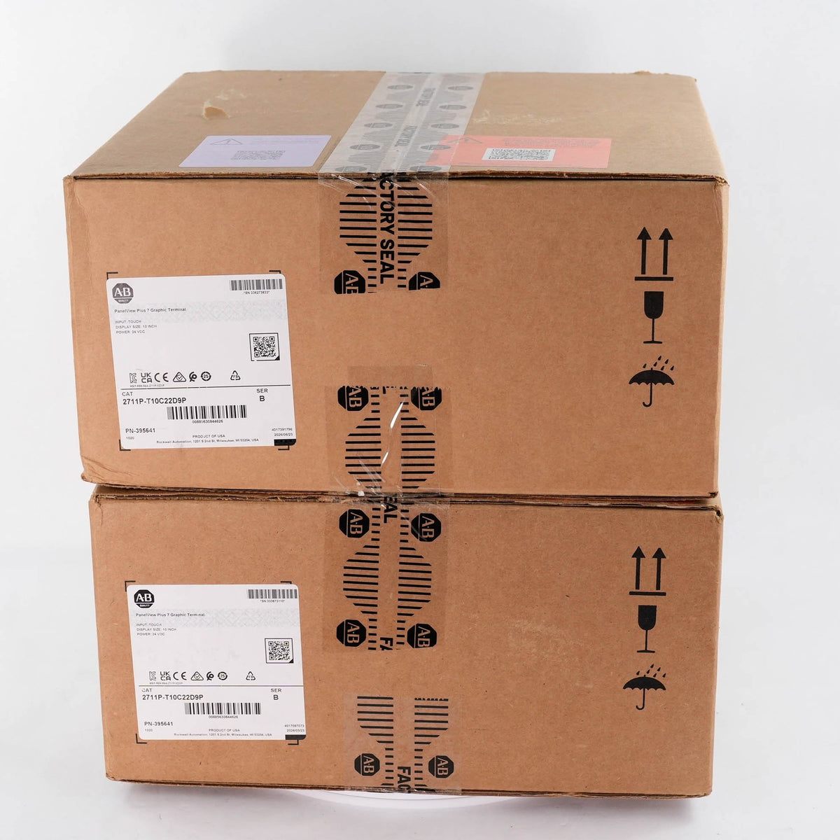 Allen Bradley 2711P-T10C22D9P /B PanelView Plus 7 10in Touch HMI 24V 2026 Sealed