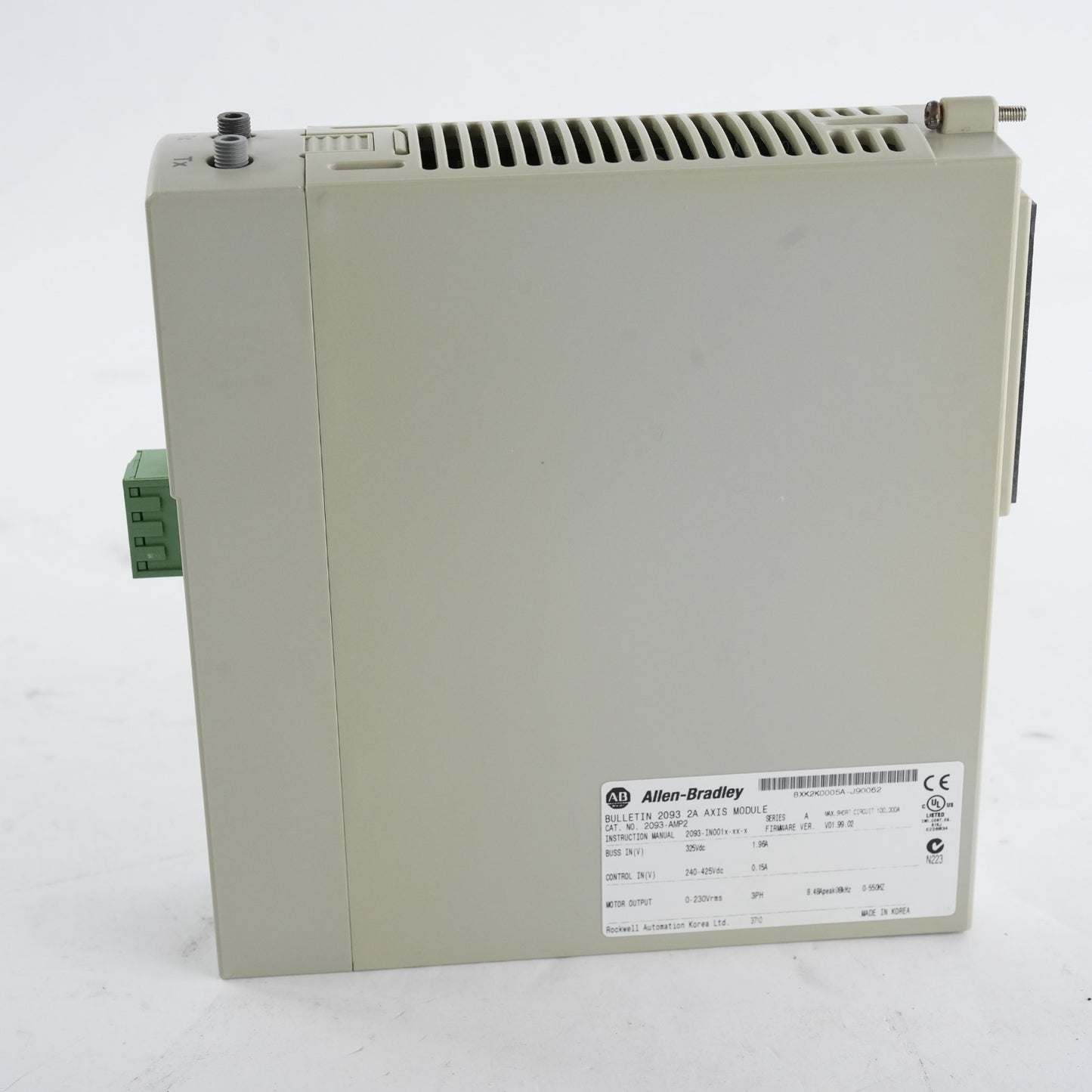Allen Bradley 2093-AMP2 /A Kinetix 2000 Bulletin 2093 2A Axis Module 2093AMP2