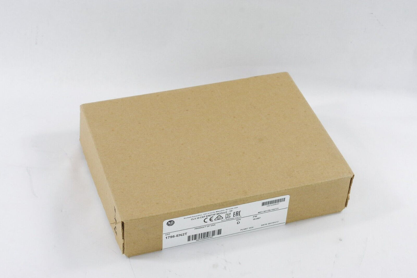 Allen Bradley 1756-EN2T /D Communication Module SER D - New Sealed Surplus