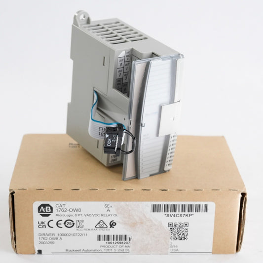 Allen Bradley 1762-OW8 /A MicroLogix 8-Point Relay Output Module - Open Box