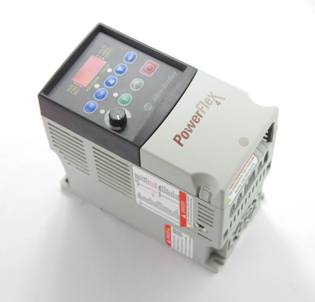 Allen Bradley 22A-B4P5N104 / 22AB4P5N104 Ser A PowerFlex 4 AC Drive 0.75kW/1.0HP