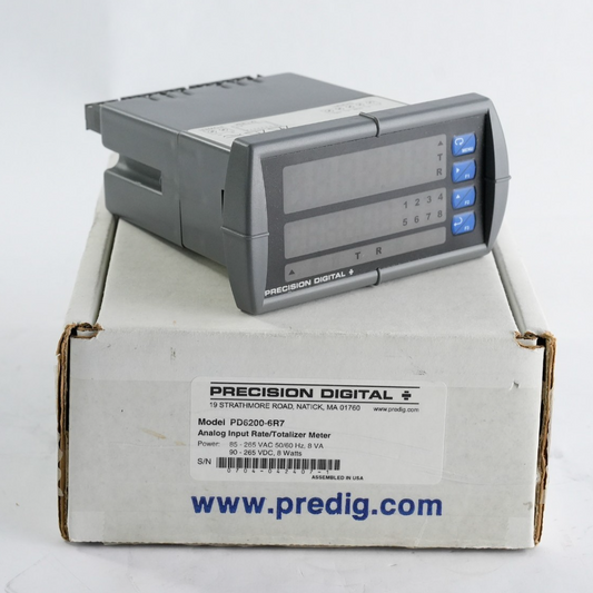Precision Digital Meter PD6200-6R7 Analog Input Rate/Totalizer Meter - Open Box