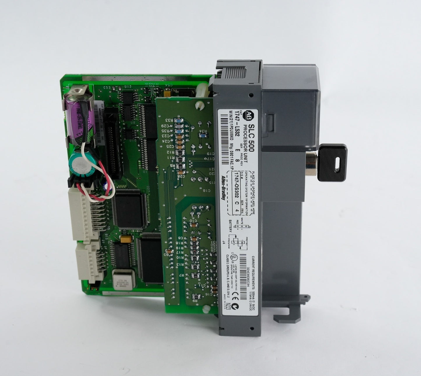 Allen Bradley 1747-L532 /E 1747-OS302 SLC 500 5/03 CPU Processor 16K + Warranty