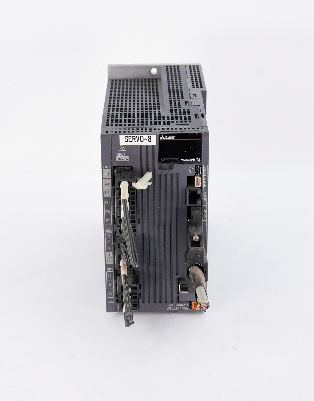 Mitsubishi Electric MR-J4-200A AC Servo Drive 2kW 3-Phase 200-240V MRJ4200A