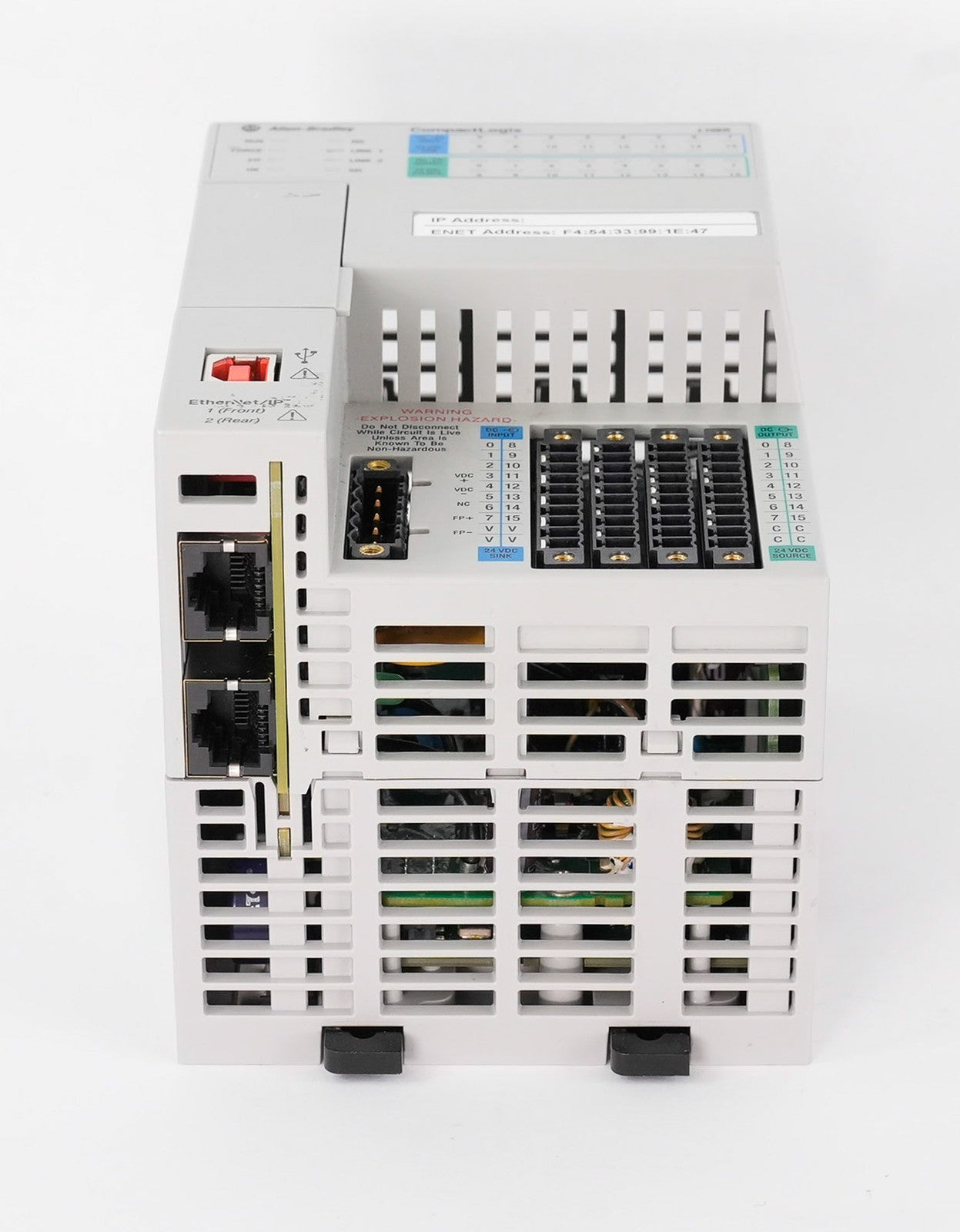 Allen Bradley 1769-L16ER-BB1B /B FW 1.005 CompactLogix 384kB DI/O Controller
