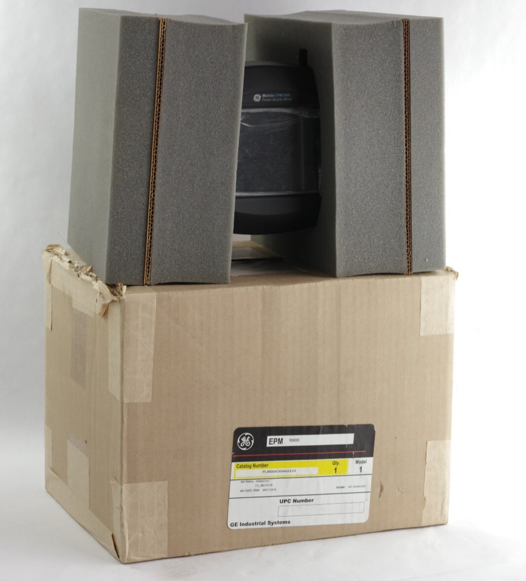 GE Multilin EPM 9900 Power Metering System PL9900AC65AAXXXX - Open Box