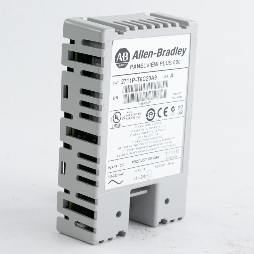 Allen Bradley 2711P-T6C20A9 /A PanelView Plus 600 120V AC Power Adapter
