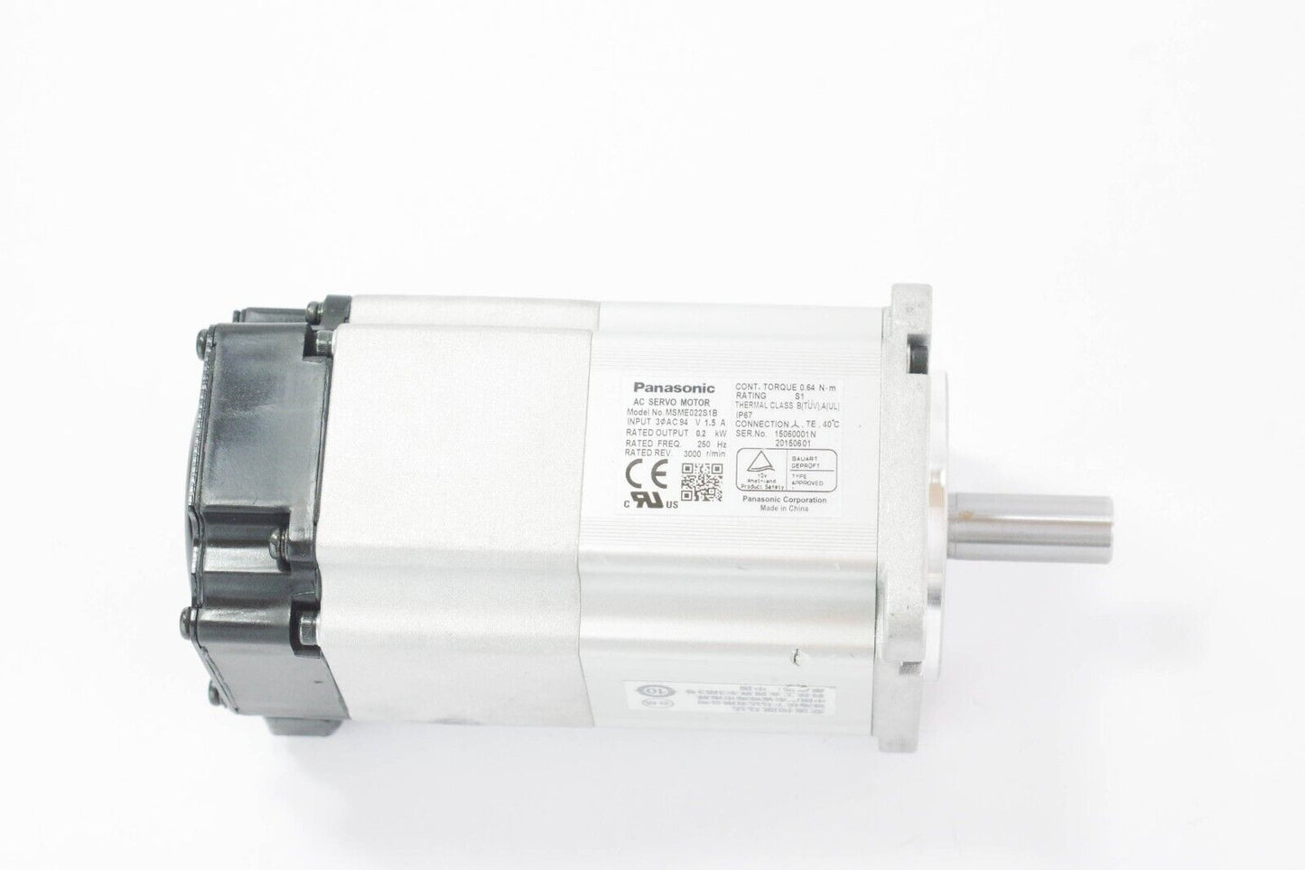 Panasonic MSME022S1B AC Servo Motor - New Without Box