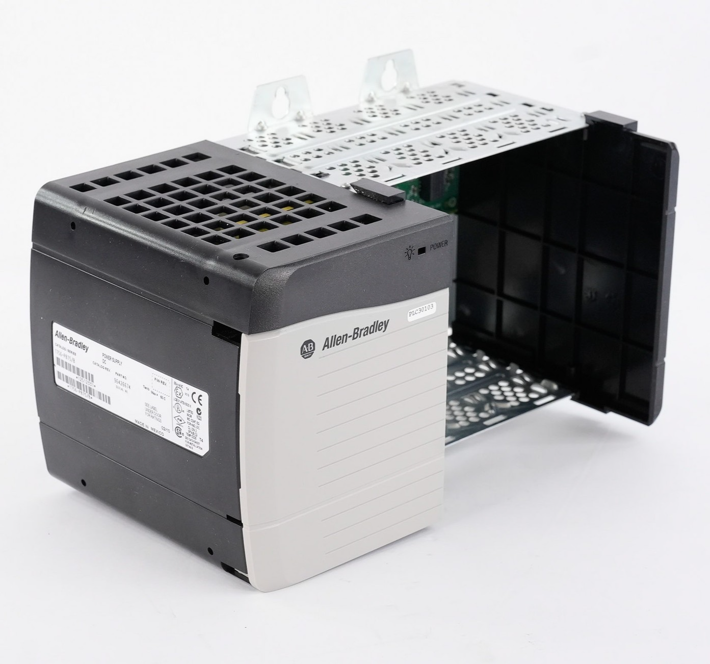 Allen Bradley 1756-PB75 /B ControlLogix Power Supply + 1756-A4 /B 4-Slot Chassis