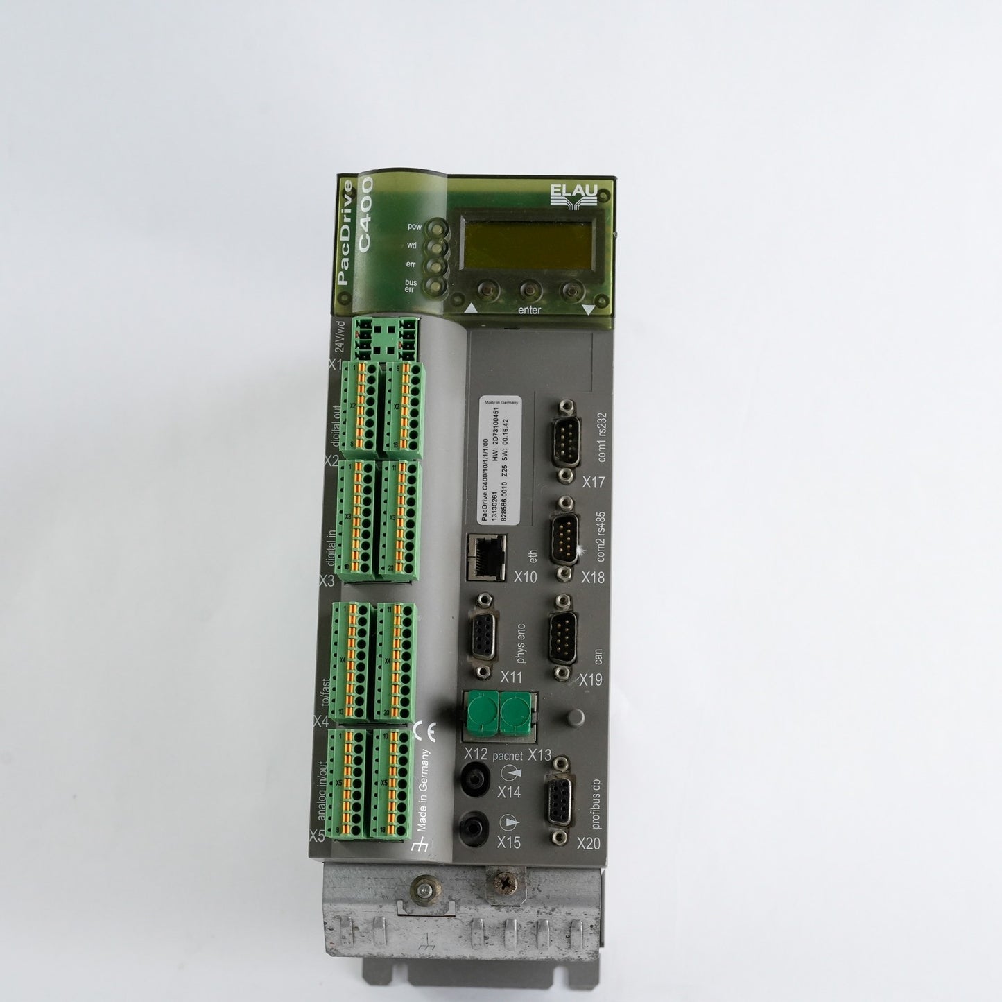 Schneider Electric C400/10/1/1/1/00 ELAU C400 PacDrive C4001011100 + 1 Warranty