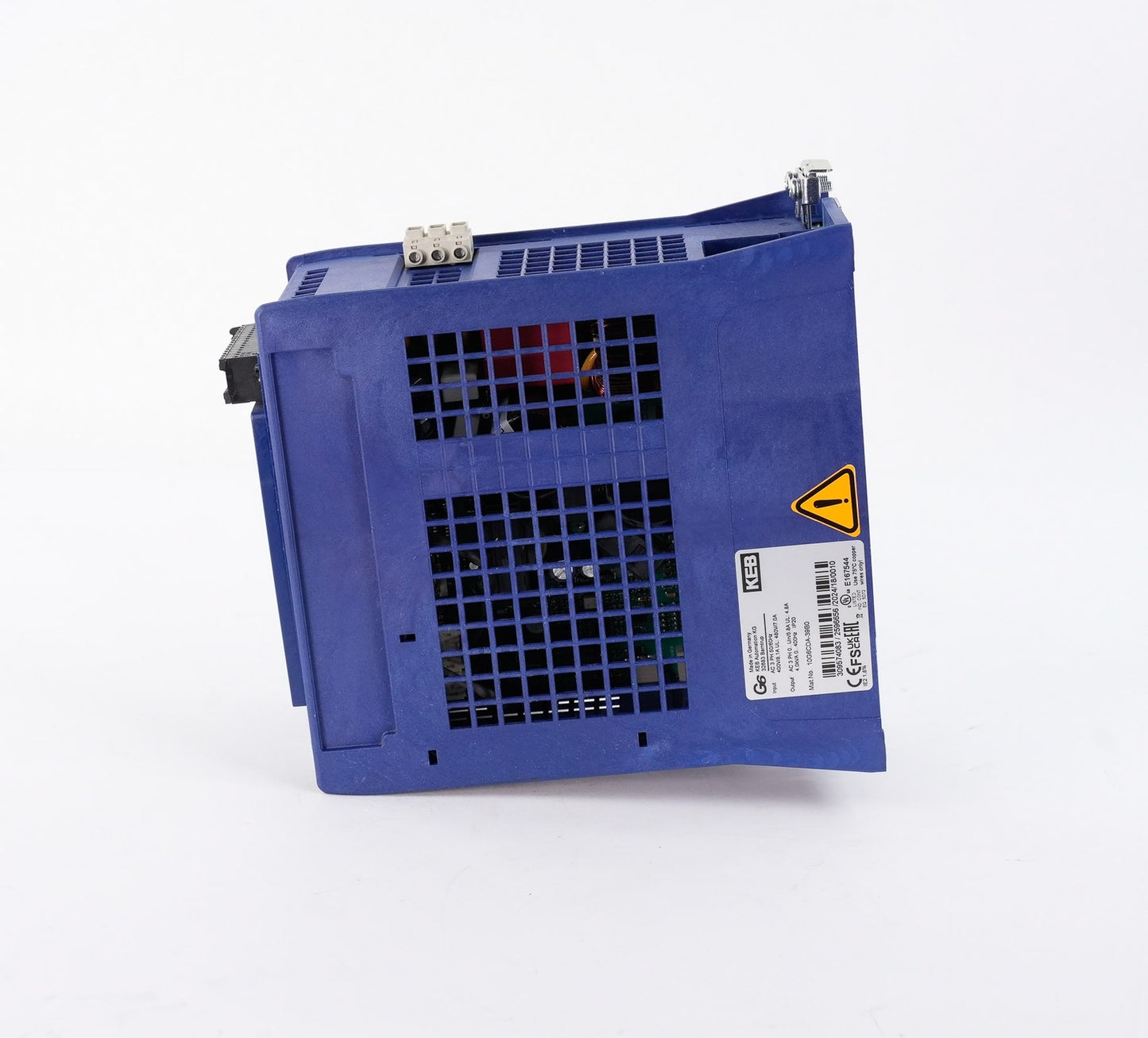 KEB E167544 Servo Drive 10G6CDA-39B0 3-Phase 50/60Hz 400V 8.1A