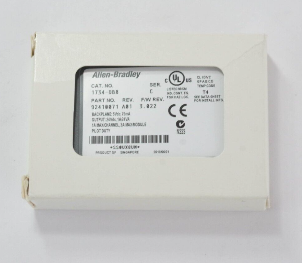 Allen Bradley 1734-OB8 / 0B8 /C Point IO Safety Output - New Surplus