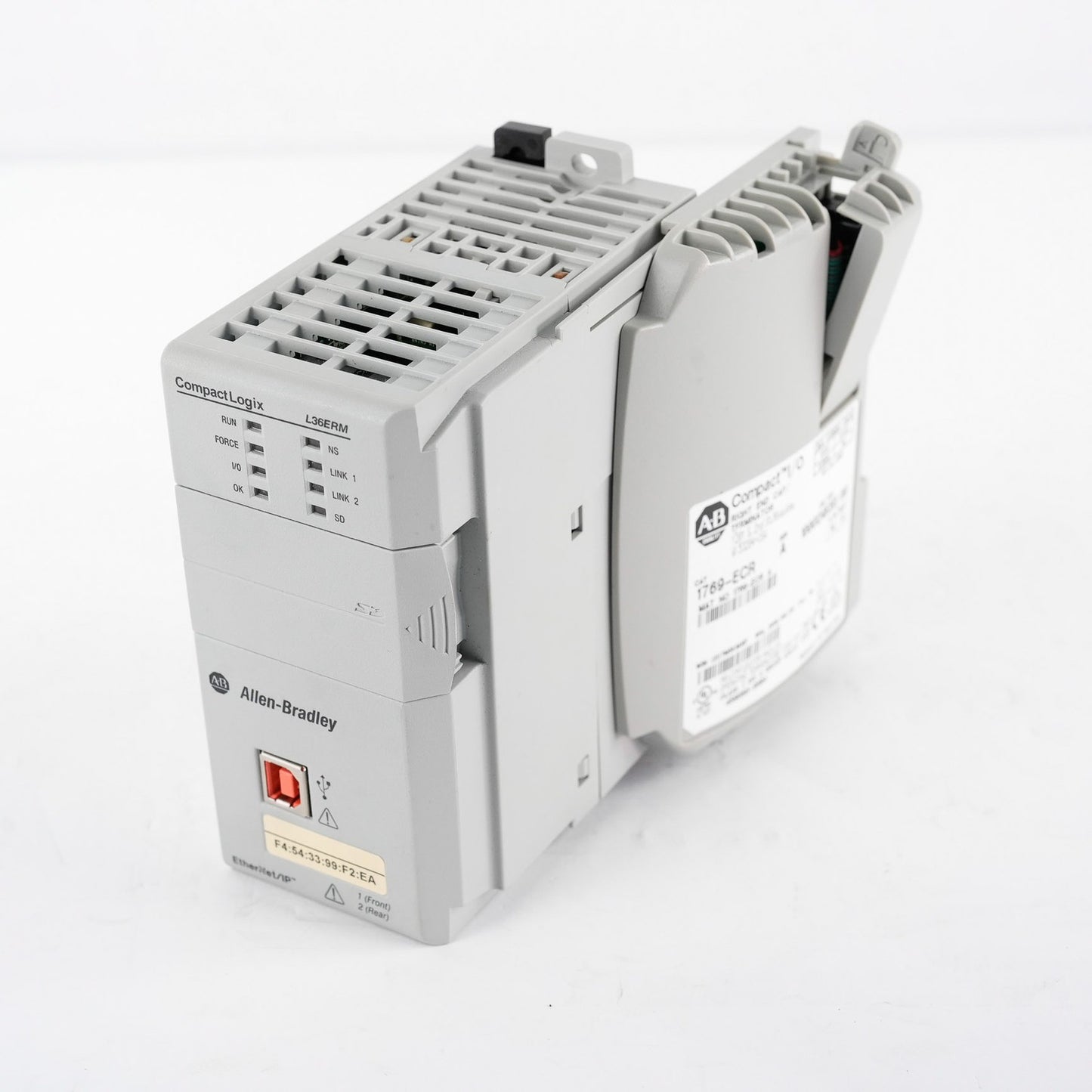 Allen Bradley 1769-L36ERM /A CompactLogix 3MB Motion Controller 1769L36ERM + ECR