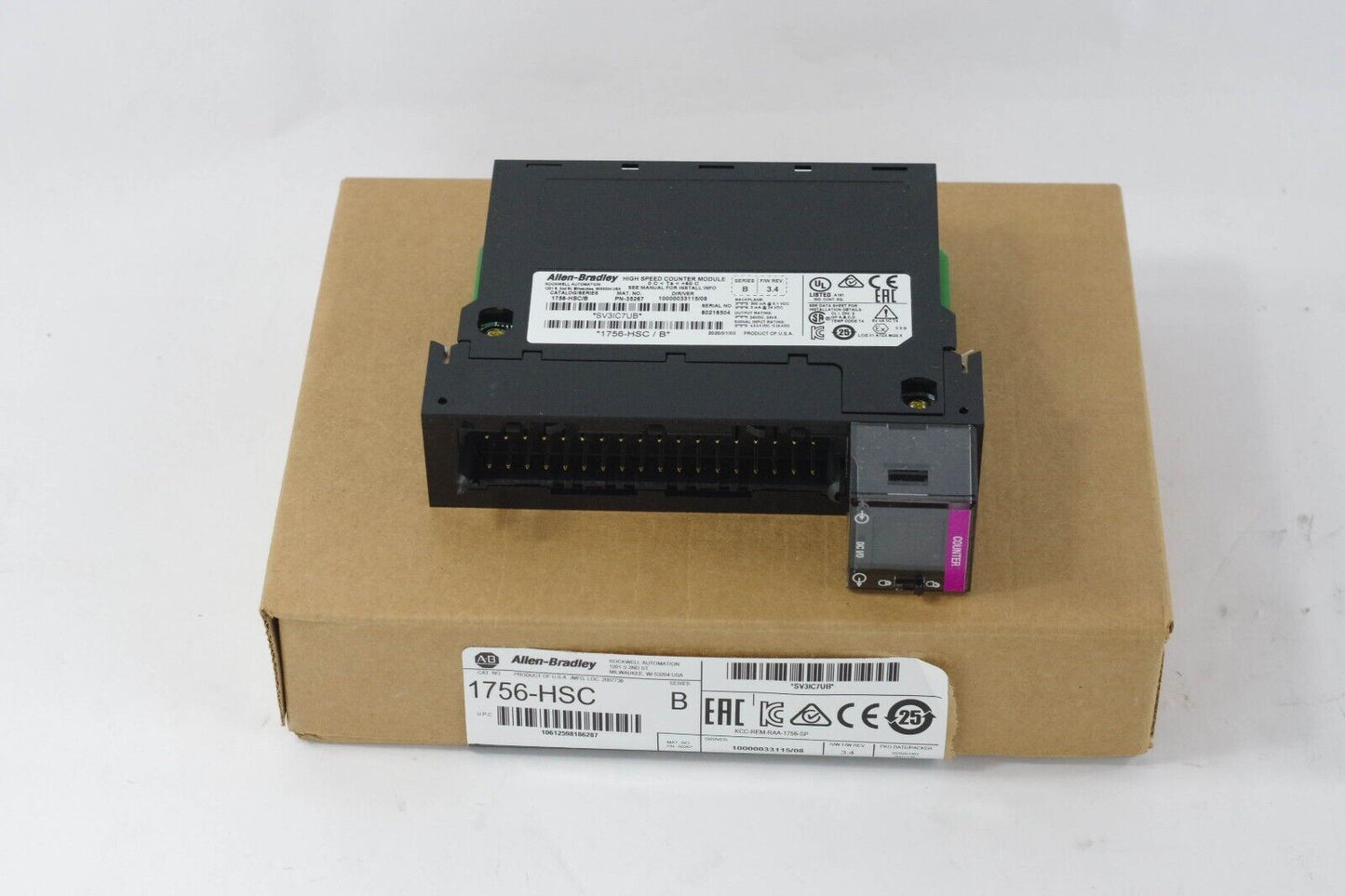 2020 Allen-Bradley 1756-HSC SER B ControlLogix High Speed Counter Module 1756HSC