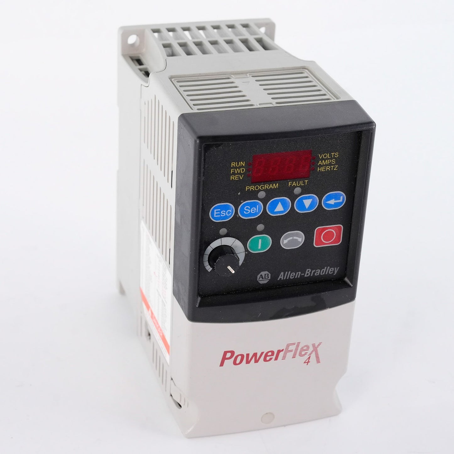 Allen Bradley 22A-V2P3N104 PowerFlex 4 AC Drive 120V 0.5HP 0.4kW 2.3A