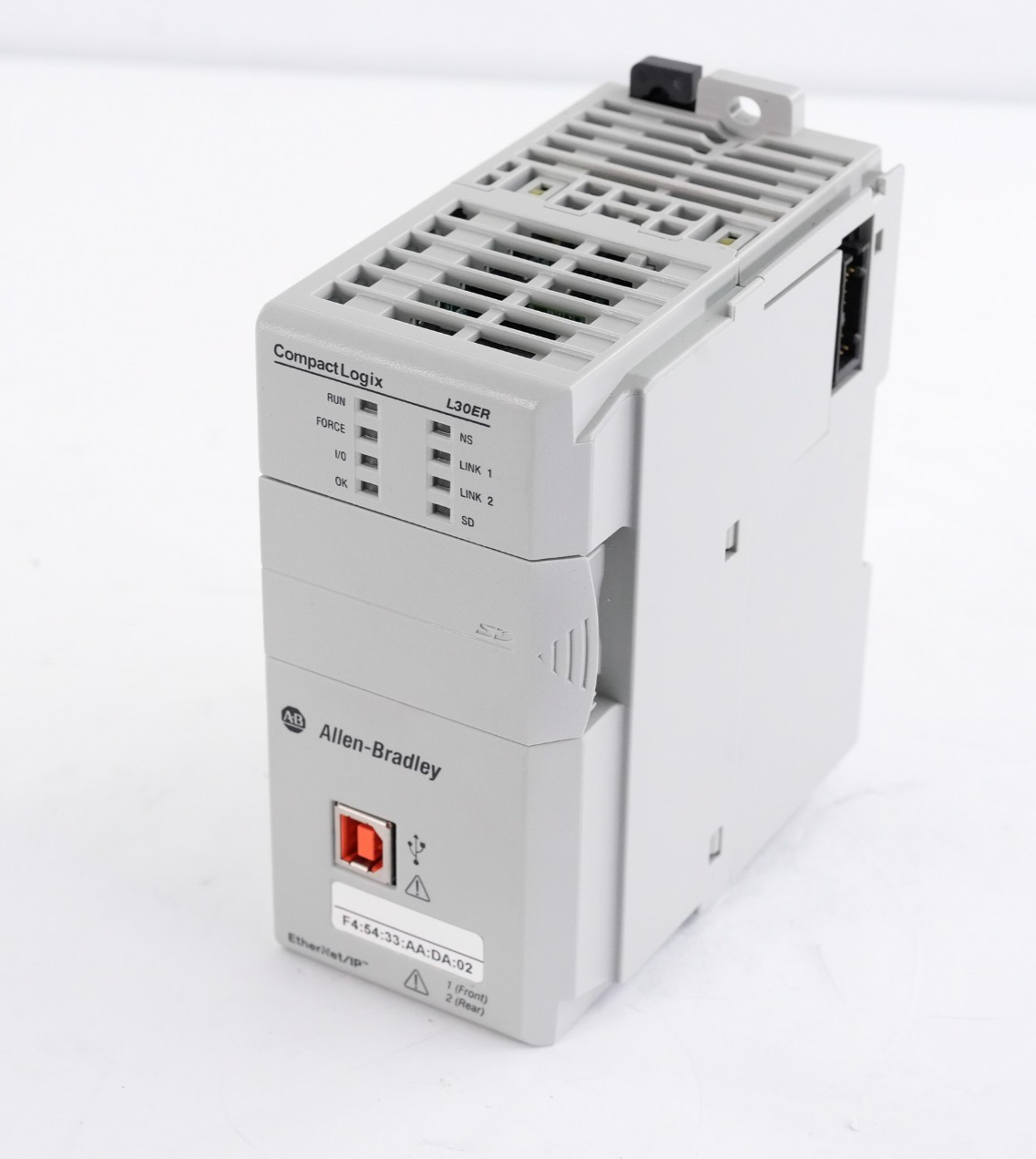 Allen Bradley 1769-L30ER /A CompactLogix 5370 L3 1MB Memory Ethernet Controller