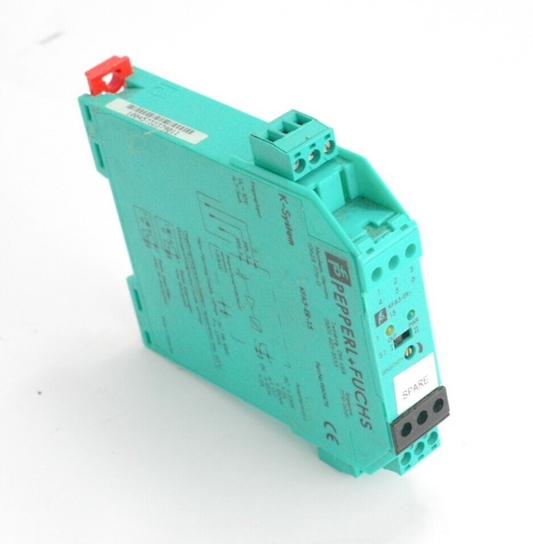 Pepperl Fuchs KFA5-ER-1.5 Conductivity Amplifier 96047S 98-126Vac 1.5Va