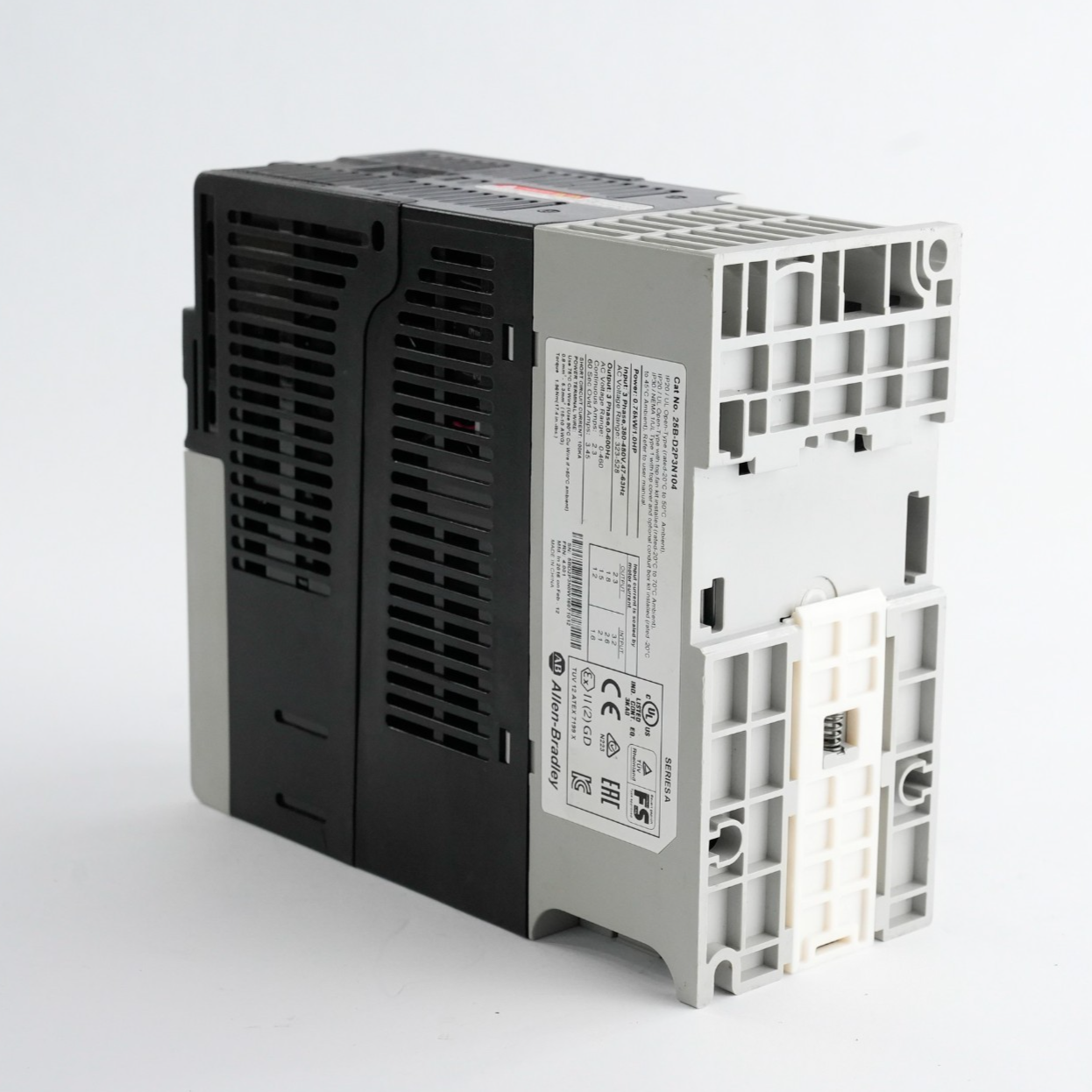 Allen Bradley 25B-D2P3N104 /A PowerFlex 525 Drive 3-Ph 0.75kW 1HP 25BD2P3N104